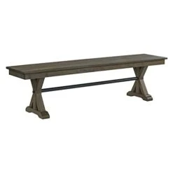 Carefree Home Furnishings Sullivan Bench, Burnished Clay