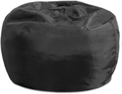 Posh Creations Structured Comfy Bean Bag Chair For Gaming, Reading, And Watching TV, Pasadena Chair, Canvas - Forest Critters On White -Safavieh Furniture 31daQZxeooL. AC