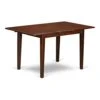 East West Furniture Kitchen Room PST-MAH-T Mid Century Dining Table Rectangular Tabletop And 60 X 32 X 30-Mahogany Finish