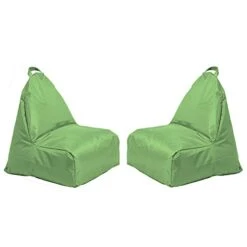 Factory Direct Partners 13302-RS Cali Alpine Sack Bean Bag Chair, Dirt-Resistant Coated Oxford Fabric - Raspberry (2-Pack) -Safavieh Furniture 31eKOvXDSS