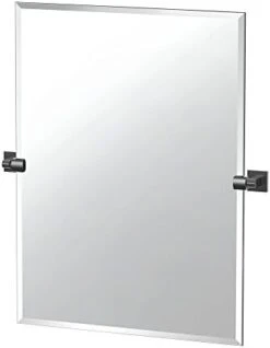 Gatco 1595 Elevate Fixed Mounted Minimalist Mirror, Chrome, 30"H -Safavieh Furniture 31eMOmfcKkL. AC