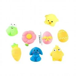 BLMIEDE 6pc Easter Super Cute Chickens Rabbit Egg Balls Toy Balls Skateboard (Yellow, One Size) -Safavieh Furniture 31ehTGiFezL