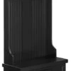 Crosley Furniture Shoreline Hall Tree, Black