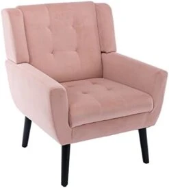 Dolonm Midcentury Modern Accent Chair With Arms, Upholstered Fabric Reading Side Chair Tufted Back Decorative Wingback Chair For Living Room Bedroom (Light Grey) 29 Dolonm Midcentury Modern Accent Chair With Arms, Upholstered Fabric Reading Side Chair Tufted Back Decorative Wingback Chair For Living Room Bedroom (Light Grey) -Safavieh Furniture 31ey6UUQCSL. AC