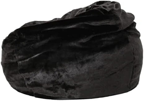 Heavy Metal Inc Meridian Bean Bag Plush Faux Fur Chair | Comfortable And Fun Beanbag For The Whole Family| Non-Spill Memory Foam Filling (Ash White) 8 Heavy Metal Inc Meridian Bean Bag Plush Faux Fur Chair | Comfortable And Fun Beanbag For The Whole Family| Non-Spill Memory Foam Filling (Ash White) - Image 8