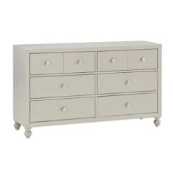 Homelegance 6-Drawer Dresser, One-Size, Gray