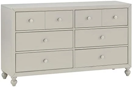 Homelegance 6-Drawer Dresser, One-Size, Gray 6 Homelegance 6-Drawer Dresser, One-Size, Gray - Image 6