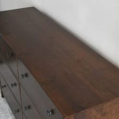 Creative Co-Op Shaker 6-Drawer Chest, Walnut -Safavieh Furniture 31fVEAqLnXL