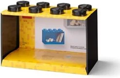 Room Copenhagen Lego Brick Set With 4-Stud And 8-Stud Box Shelves, Black -Safavieh Furniture 31fbtgw7UOL. AC