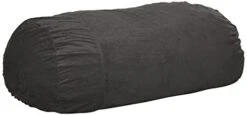 Chill Sack Bean Bag Chair Cover, 7-5-feet, Ultrafur - Charcoal -Safavieh Furniture 31hKWNUEt2L