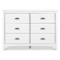 Carter's By DaVinci Nolan 6-Drawer Double Dresser In White