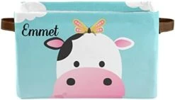 Animals Funny City Transportation Car Personalized Large Storage Box For Toy,Bathroom,Nursery,Home Kitchen Shelves,Custom Closet Decorative Storage Bins 4 Pack -Safavieh Furniture 31hfL2zWIL. AC