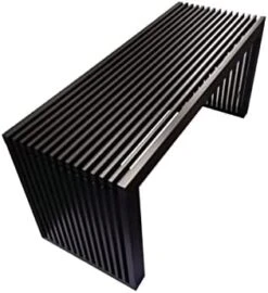 APRTAT Bamboo Dining Bench,Indoor Storage Bench Wood | Kitchen & Living Room Furniture-35.43L X 12.99W X 16.93H In -Safavieh Furniture 31i0SFxwlVL. AC