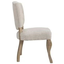 Modway Array French Vintage Tufted Upholstered Fabric Four Dining Chairs In Beige -Safavieh Furniture 31i9bF1BPYL