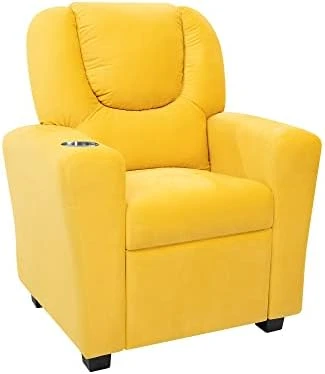 Naomi Home Kids Recliner Chair With Footrest & 2 Cup Holders, Push Back Toddler Recliner With Cup Holder, Microfiber Kids' Recliners For Age 3+, Kid Recliners For Girls Boys (Basic, Navy) 9 Naomi Home Kids Recliner Chair With Footrest & 2 Cup Holders, Push Back Toddler Recliner With Cup Holder, Microfiber Kids' Recliners For Age 3+, Kid Recliners For Girls Boys (Basic, Navy) - Image 9