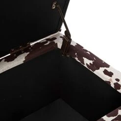 Christopher Knight Home Breanna Storage Ottoman Bench, Milk Cow Print -Safavieh Furniture 31iYMuk6GTL