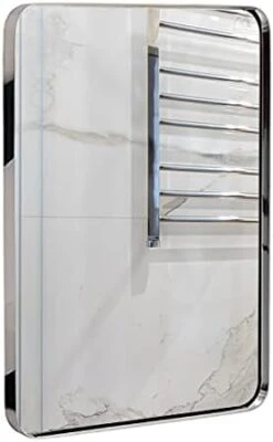 Hamilton Hills 18x48 Inch Metal Black Frame Mirror For Bathroom | Brushed Rectangular Tall Rounded Corner Vanity | 2" Deep Set Design Wall Mirrors Decorative | Hangs Horizontal And Vertical 27 Hamilton Hills 18x48 Inch Metal Black Frame Mirror For Bathroom | Brushed Rectangular Tall Rounded Corner Vanity | 2" Deep Set Design Wall Mirrors Decorative | Hangs Horizontal And Vertical -Safavieh Furniture 31jDuVTMmJL. AC