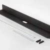 EZ-Hang By HANGMAN No Stud Premium Sound Bar Shelf, 38", Black Powder Coat