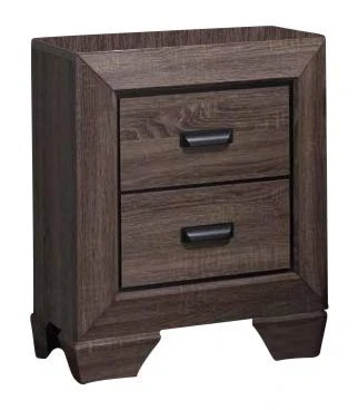 - Black/Brown Wood Queen Size Bedroom Furniture Set, Bed, Dresser, Mirror & 2 Nightstands 4 - Black/Brown Wood Queen Size Bedroom Furniture Set, Bed, Dresser, Mirror & 2 Nightstands - Image 4