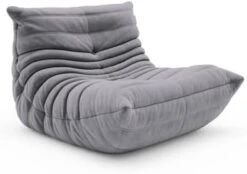 VOMXUF Fireside Chair, Oversized Armless Chair, Soft Microfiber Leather Floor Lounge Chair Lazy Sofa Accent Chair For Living Room Bedroom Salon Office -Safavieh Furniture 31lb mtzNEL. AC