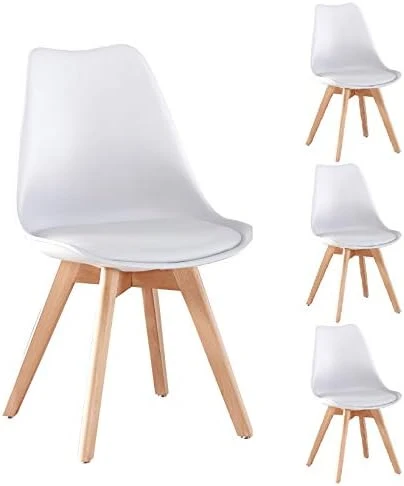 Merax Farmhouse Dining Table Set With Upholstered 2 X-Back Chairs And Bench For 4, Home Kitchen Wooden Furniture, Brown+Beige 12 Merax Farmhouse Dining Table Set With Upholstered 2 X-Back Chairs And Bench For 4, Home Kitchen Wooden Furniture, Brown+Beige - Image 12