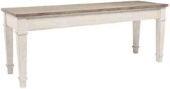 Signature Design By Ashley Skempton Storage Bench, White -Safavieh Furniture 31mEblL1h0L. AC