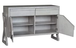 Pilaster Designs Indoor Home Decorative Furniture Figaro Buffet Server Cabinet With Storage Drawers, Wash Gray Wood 7 Pilaster Designs Indoor Home Decorative Furniture Figaro Buffet Server Cabinet With Storage Drawers, Wash Gray Wood -Safavieh Furniture 31mFXAs4IML