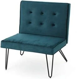 Christopher Knight Home Darrow Velvet Modern Armless Chair, Berry -Safavieh Furniture 31mYd5QUNwL. AC