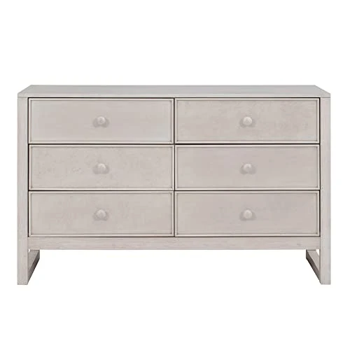 Harper & Bright Designs 3 Pieces Bedroom Set Full Size Platform Bed With Nightstand And Dresser, USB Port, Solid Wood Bedroom Furniture Set Perfect for Kids/Teens/Adults Bedroom (Antique White) 4 Harper & Bright Designs 3 Pieces Bedroom Set Full Size Platform Bed With Nightstand And Dresser, USB Port, Solid Wood Bedroom Furniture Set Perfect for Kids/Teens/Adults Bedroom (Antique White) - Image 4