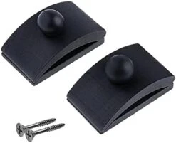 Classy Clamps Wooden Quilt Wall Hangers – 2 Large Clips (Black) And Screws For Wall Hangings - Tapestry Hangers / Quilt Hangers For Wall Hangings - Quilt Clips / Wall Clips For Hanging / Quilt Rack -Safavieh Furniture 31npBWlU1JL. AC