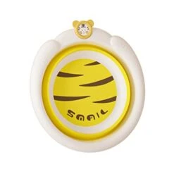 Face Wash Basin Bright Color Keep Tidy Face Wash Basin Hangable With Hanging Hole Yellow