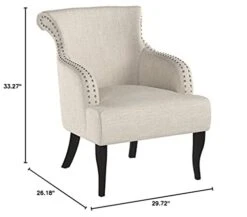 Christopher Knight Home Filmore Fabric Arm Chair, Light Beige -Safavieh Furniture 31o8usoo7bL