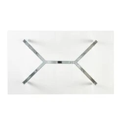 Christopher Knight Home Zavier Tempered Glass Dining Table, Clear / Chrome -Safavieh Furniture 31oD1Gc7zgL