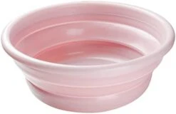 ONGHAHYIS Folding Collapsible Wash Basin Portable Folding Bucket Camping Washbasin Folding Basin Silicone Washbasin Collapsible Fishing Car Wash Bucket (Color : Small Pink) -Safavieh Furniture 31pNCtSI ZL. AC 1