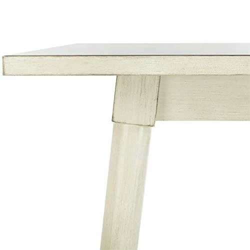 Safavieh Home Simone Modern Antique White Dining Table 2 Safavieh Home Simone Modern Antique White Dining Table - Image 2