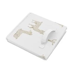 Sweet Jojo Designs Boho Llama Boy Girl Small Fabric Toy Bin Storage Box Chest For Baby Nursery Kid Room - Gender Neutral Beige Taupe Tan Bohemian Southwest Aztec Watercolor Mountain Cactus Farmhouse -Safavieh Furniture 31q5xYpTpKS