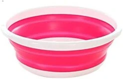 ONGHAHYIS Folding Collapsible Wash Basin 1PCS Folding Bucket Portable Collapsible Basins Car Washing Tool Vegetable Fruit Basin High Capacity Household Supplies (Color : Green) -Safavieh Furniture 31qvM5lSjML. AC