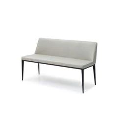 Whiteline Modern Living Carrie Bench Gray