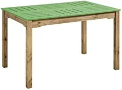 Manhattan Comfort Stillwell Dining Table, Red -Safavieh Furniture 31reNIlIMoL. AC