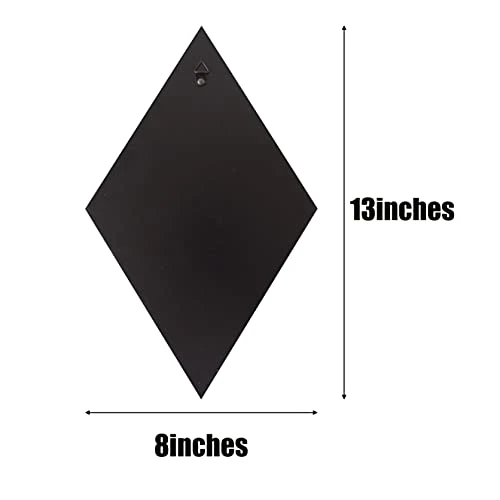 LYLDACER Yanliff Diamond Shape Decorative Wall Mirror.Set Of 3,Hanging Chain Frameless Mirror. 8X13inches,Small Decor Mirror. 5 LYLDACER Yanliff Diamond Shape Decorative Wall Mirror.Set Of 3,Hanging Chain Frameless Mirror. 8X13inches,Small Decor Mirror. - Image 5