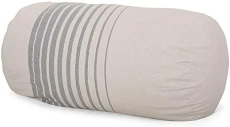 Christopher Knight Home Hudgeons 5 Foot Striped Bean Bag - Natural/Brown Stripes 8 Christopher Knight Home Hudgeons 5 Foot Striped Bean Bag - Natural/Brown Stripes - Image 8