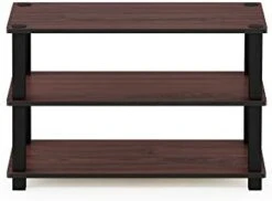 Furinno Turn-S-Tube 3-Tier Shoe Rack, Espresso/Black -Safavieh Furniture 31t2iKPBBiL. AC