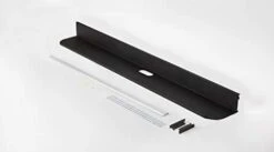 EZ-Hang By HANGMAN No Stud Premium Sound Bar Shelf, 38", Black Powder Coat -Safavieh Furniture 31tMMl0C3ML. AC