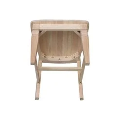 International Concepts Java Chair With Solid Wood Seat, Unfinished -Safavieh Furniture 31tPCJATVrL