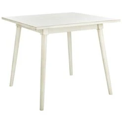 Safavieh Home Simone Modern Antique White Dining Table