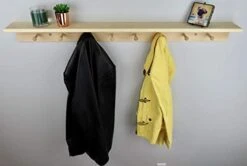 48" Unfinished Shaker Peg Rack -Safavieh Furniture 31tljSINZIL