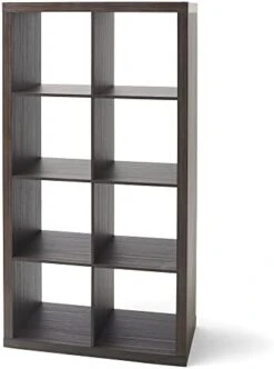 NERDOH 8-Cube Storage Organizer (Color : Rustic Gray) -Safavieh Furniture 31uaDB Hp7L. AC