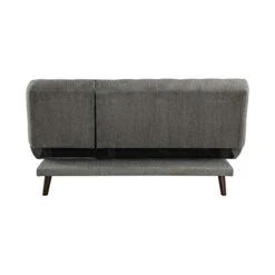 Lexicon Bowen Convertible Futon Lounge Sofa, Dark Gray -Safavieh Furniture 31uunH5c8VL