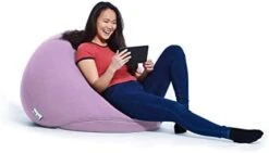 Yogibo Pod X Small Bean Bag For Teens, Adults, Plush, Soft, Single Beanbag Chair, Measures 3'x3', Blue 23 Yogibo Pod X Small Bean Bag For Teens, Adults, Plush, Soft, Single Beanbag Chair, Measures 3'x3', Blue -Safavieh Furniture 31v1k0vZhSL. AC