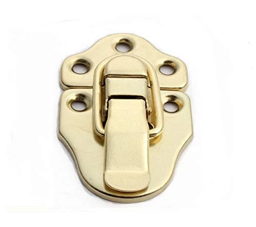 Lheng Metal Table Locks Dining Training Table Buckles Connectors Table Leaf Hardware Accessories Iron Gold Plating 6Pcs 2 Lheng Metal Table Locks Dining Training Table Buckles Connectors Table Leaf Hardware Accessories Iron Gold Plating 6Pcs - Image 2